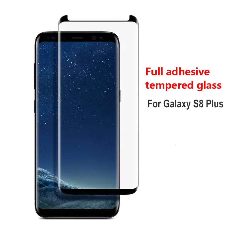 GXE чехол Дружественный полный Клей закаленное стекло для Samsung Galaxy Note 8 S8 + Plus 3D
