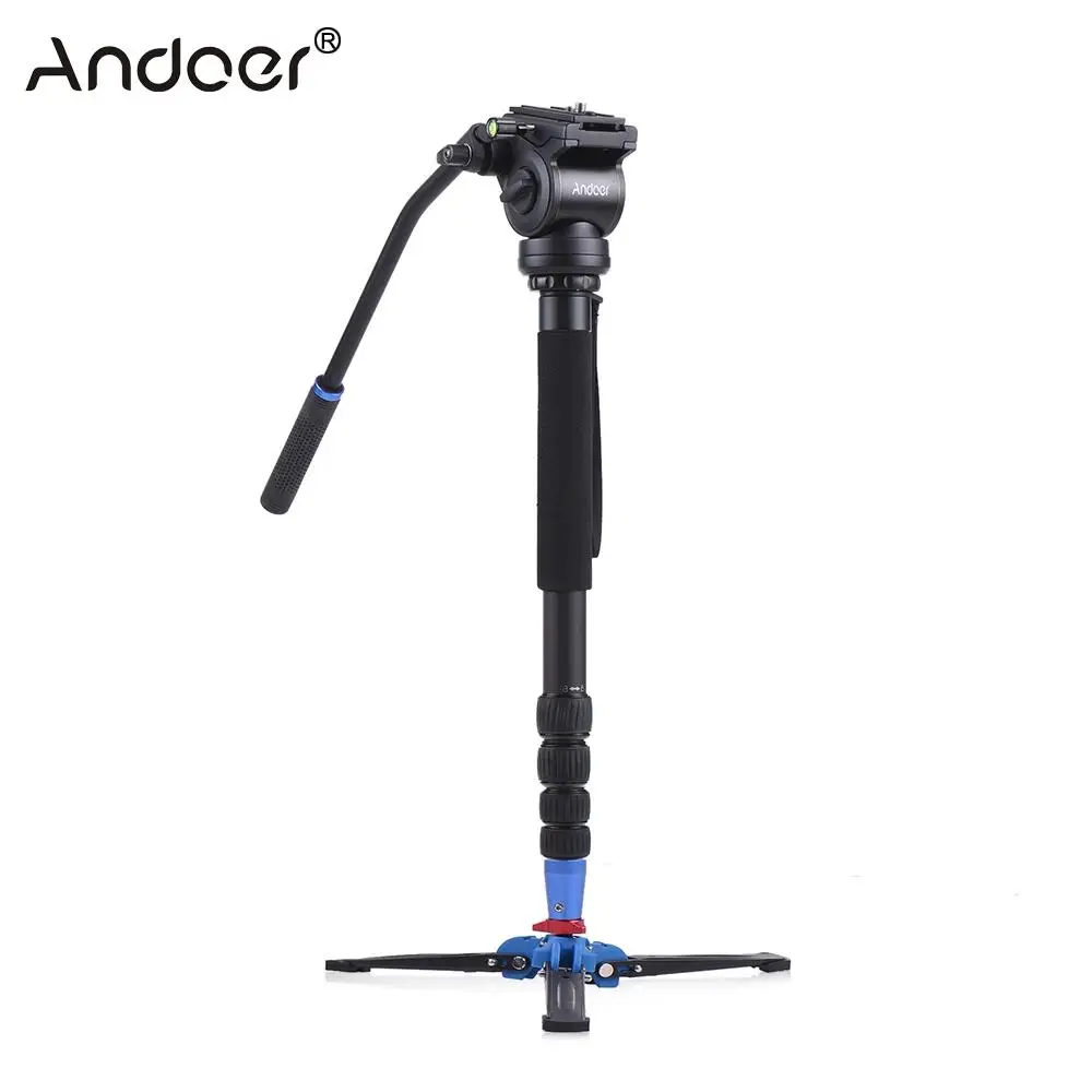 

Andoer 172cm/67.7" Professional Photography Video Aluminum Alloy Monopod Unipod Camera Stand Support for ILDC DSLR Camcorder DV