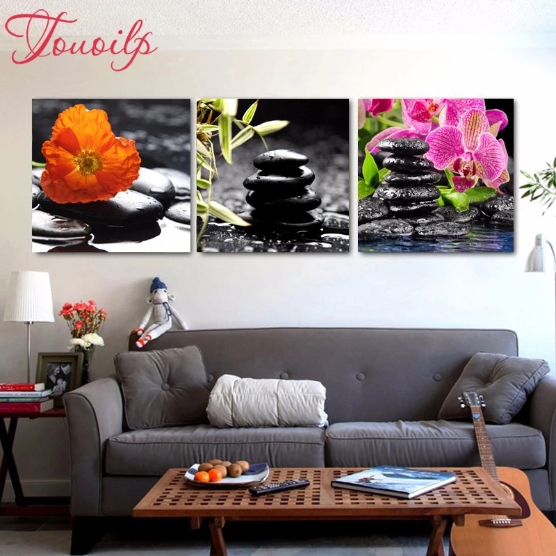 Набор для алмазной вышивки розовый камень набор из 3 предметов 5D сделай сам