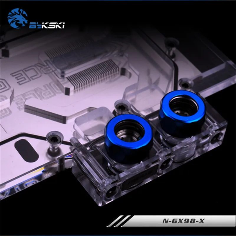 Bykski полный охват GPU водный блок для всех серий общественных GTX980 Inno3D 970 видеокарта N