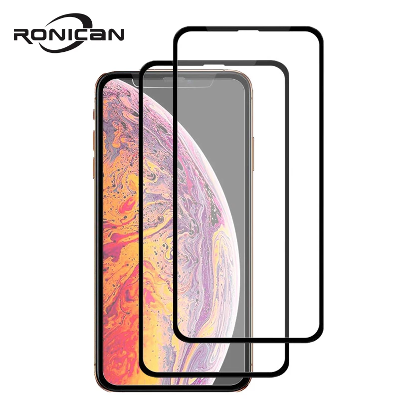 2 шт. Защитное стекло для iPhone XS MAX XR X 7 8 Plus|Защитные стёкла и плёнки телефонов| |