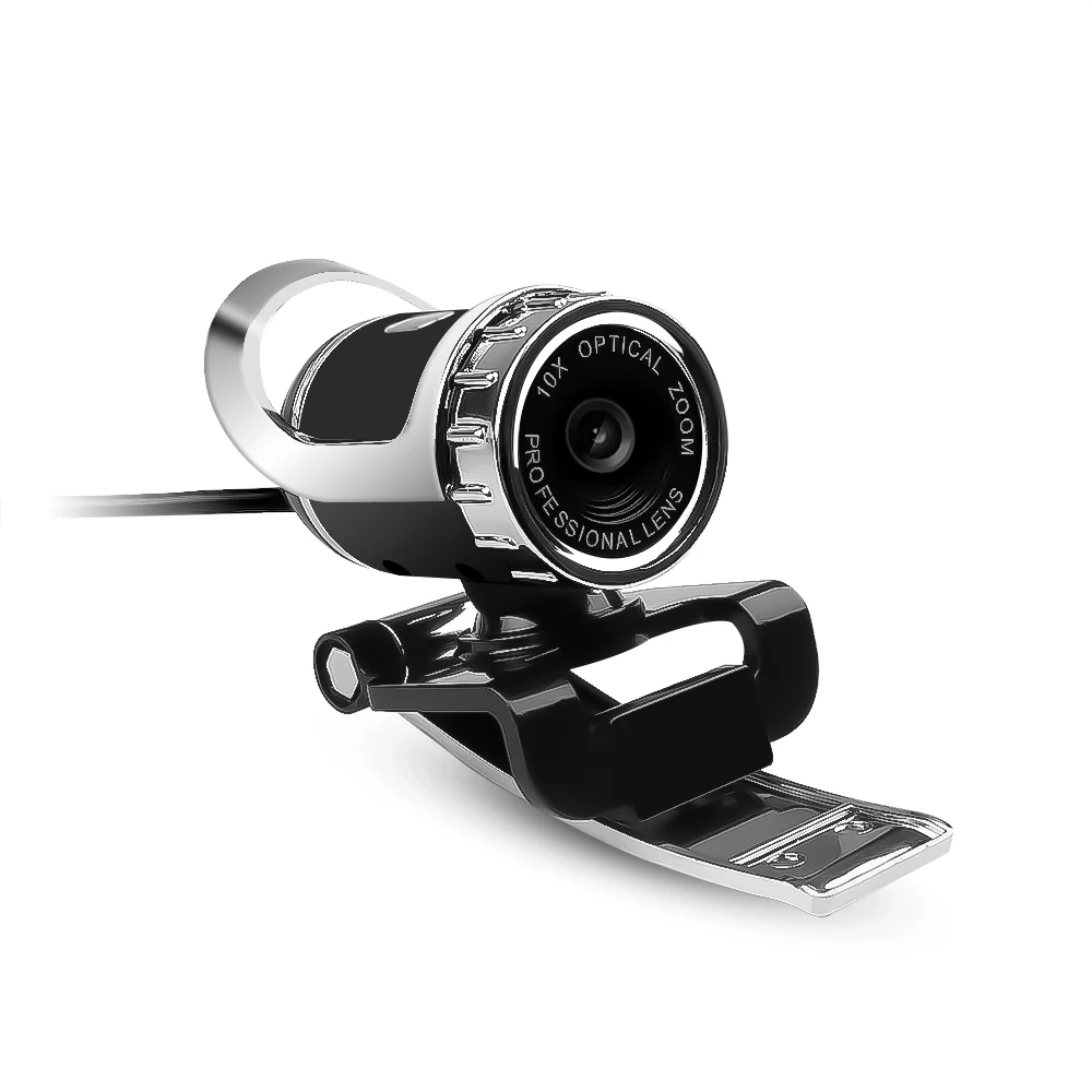 Веб камера USB веб высокой четкости 360 градусов MIC Clip on для Skype Youtube компьютера ПК