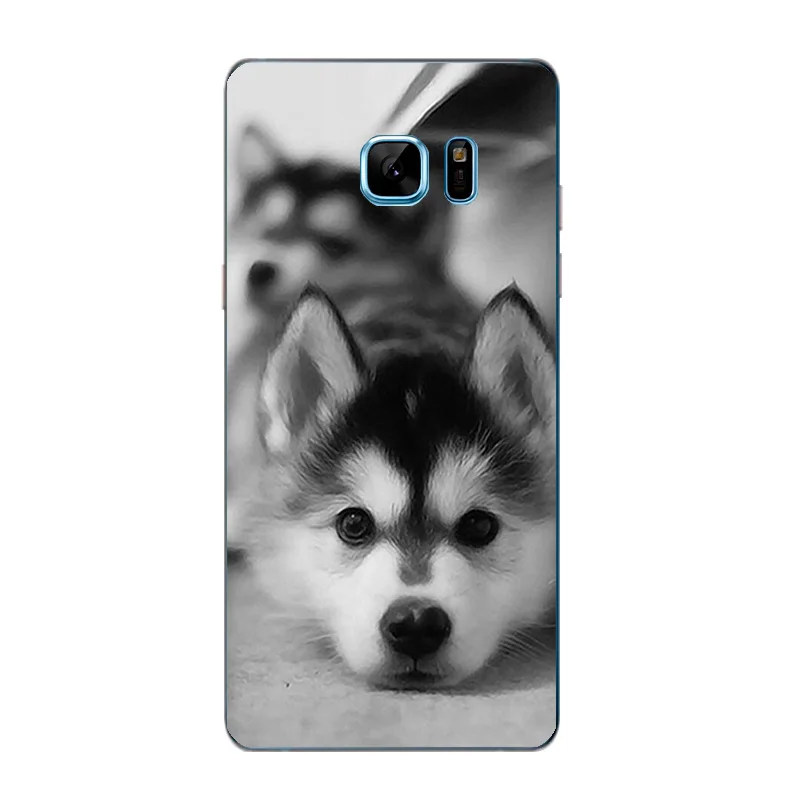 DIY For Samsung Galaxy S6 Edge Plus Phone Case / Shell Soft TPU Pets Dogs Printing Coque |