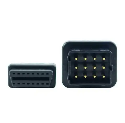 Заводская цена рабочий газ 12 контактов для 16 разъем штекер OBD OBD2 OBDII DLC контактный