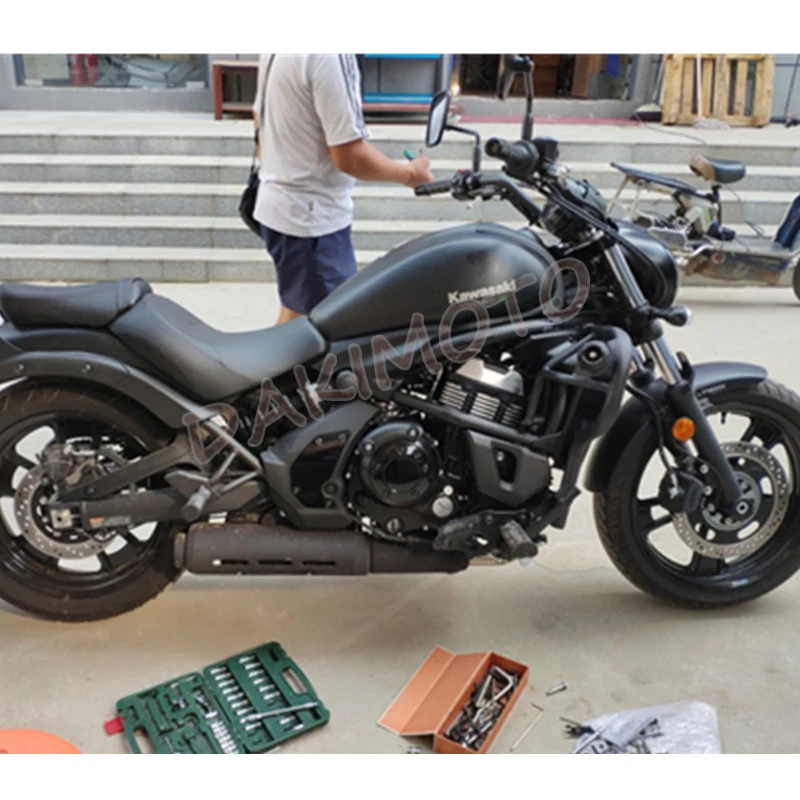 Двигатель мотоцикла бампер Защита бампера протектор Сталь для KAWASAKI VN650 Vulcan S 650 EN650