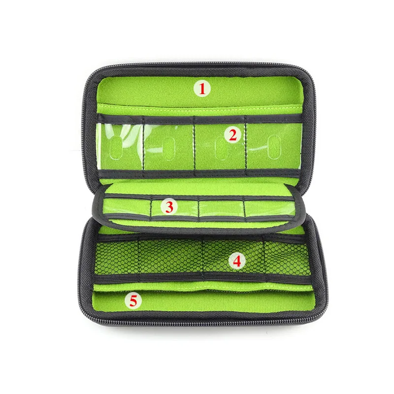 Водонепроницаемая USB Кабель Сумка Для Хранения Организатор Hard Drive Наушники