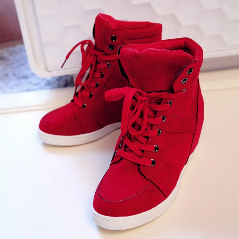 2019 женская повседневная обувь женские кроссовки на платформе визуально