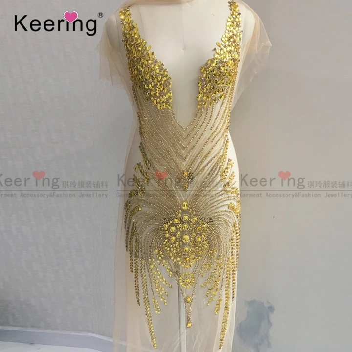 Имитация ALMODAL большой размер ручной работы Стразы для свадебного платья | Дом и