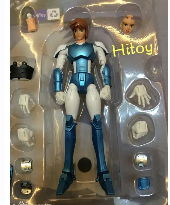 Фигурка героя модели hitoy Shin Mouri yoroaken Samurai Troopers Ronin Warrior игрушечная металлическая