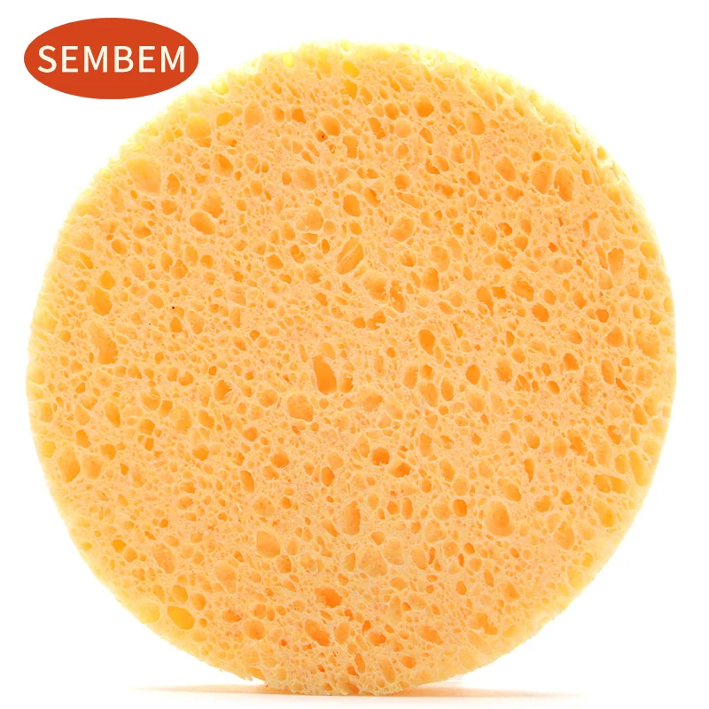 Очищающая губка SEMBEM 2 шт./упак. для удаления макияжа очищающая лица