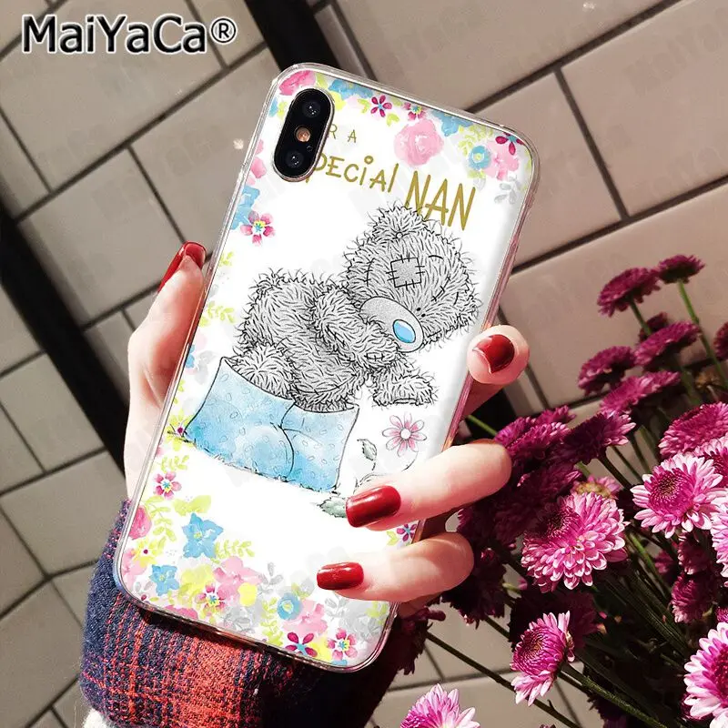MaiYaCa силиконовый чехол для телефона, низкая, Tatty Teddy Me To You Bear для iphone 11 pro 8 7 66S Plus X 10 5S SE 5C XS XR XS MAX
