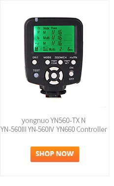 Светодиодная лампа для видеосъемки Yongnuo RF-603II C3 Беспроводной дистанционный триггер для вспышки триггерные приемопередатчики и приемник интеграции для canon 1 dxseires 5DS 5DSR 5D MarkIII
