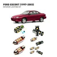 led interior lights for ford escort 1997 2003 6pc led lights for cars lighting kit automotive bulbs canbus
