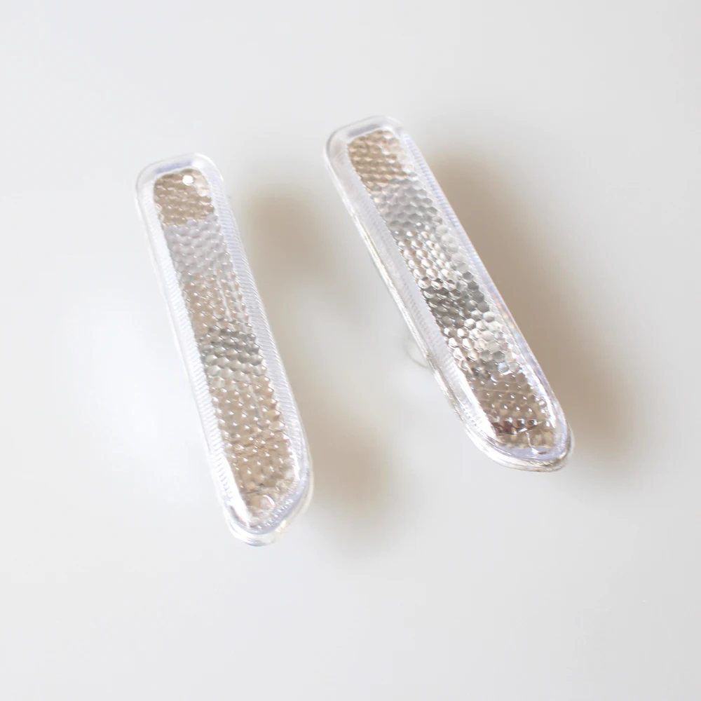 

2Pcs Set for BMW E46 99-03 3 Series Side Marker Light Turn Signal Lamp 63132228591 63132228592