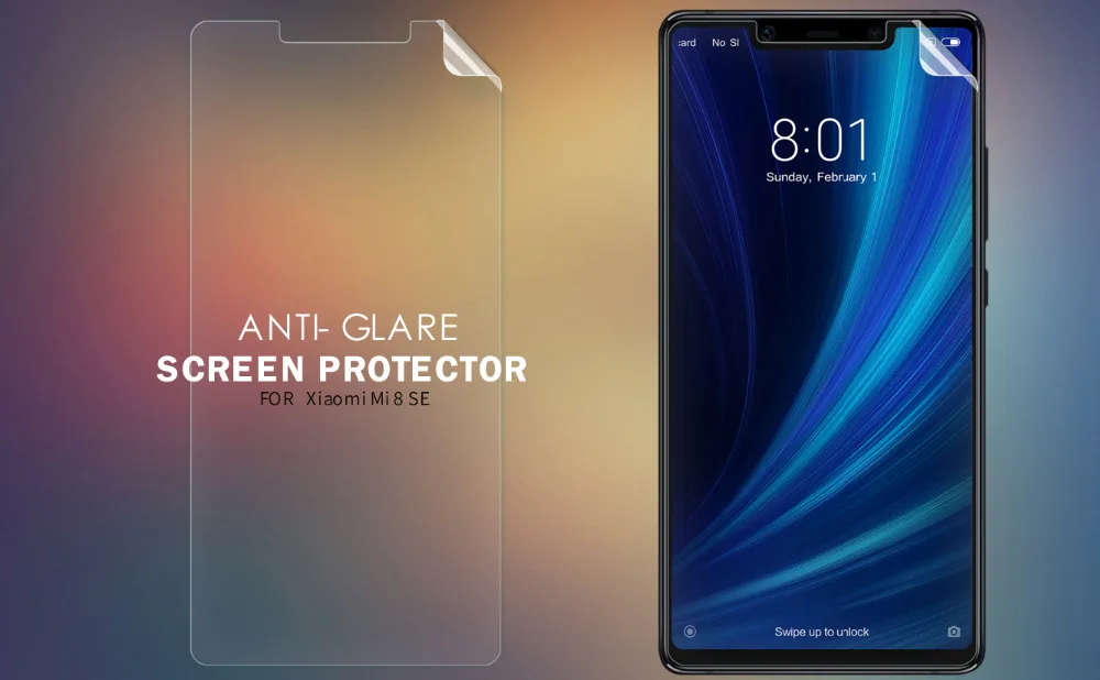 Пленка NILLKIN для Xiaomi Mi 8SE 8 SE 2 шт. 5 88 дюйма Защитная пленка экрана Антибликовая