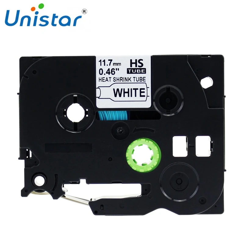 Unistar 5 шт. в упаковке товар совместим с термоусадочной трубкой Brother 11 7 мм X 1 м (дюйма