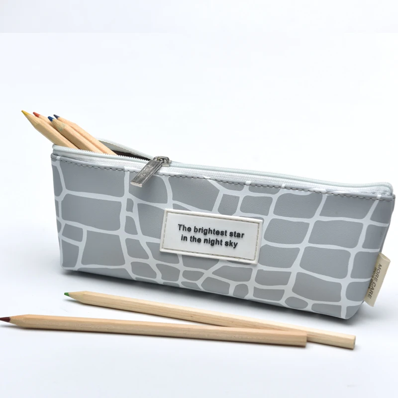 Чехол для карандашей милый школьный чехол коробка принадлежностей кавайный с