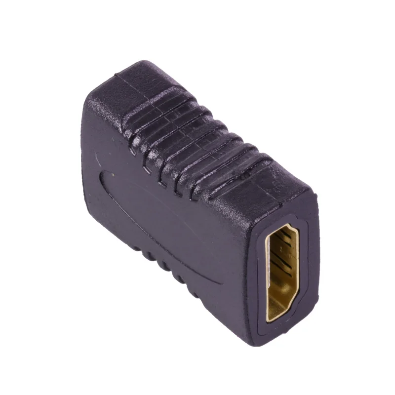 10 шт./лот HDMI Женский прямой адаптер Высокое качество позолоченный разъем к гнезду