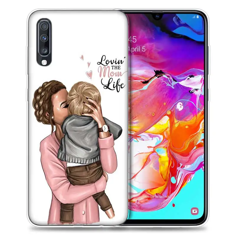 14 Для мам и детей, девочек queen чехол для samsung A50 A70 A20e A80 A60 A30 A20 A10 A8 A7 A6 плюс A9 мягкий Корпус чехол для телефона в виде ракушки - Цвет: 14