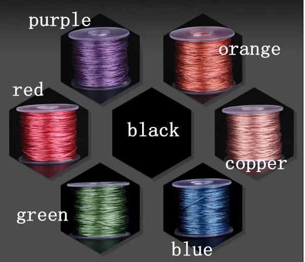 6n однокристаллическая медная проволока, 19-жильный Внешний диаметр: 1,0 мм, 10 метров