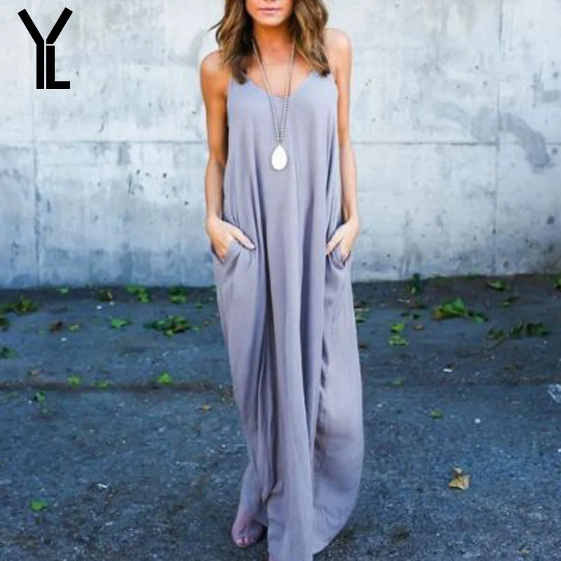 Женское пляжное платье однотонное прямое с v образным вырезом лето 2018|beach dress|summer