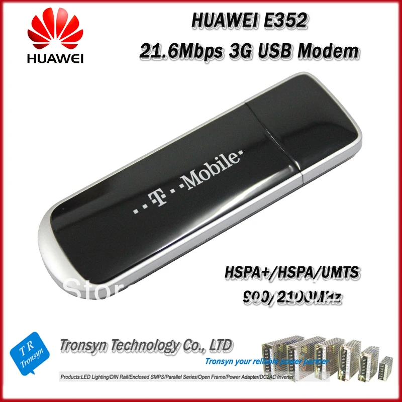 

Original Unlock 21.6Mbps HUAWEI E352 HSPA 3G USB Dongle And 3G Modem