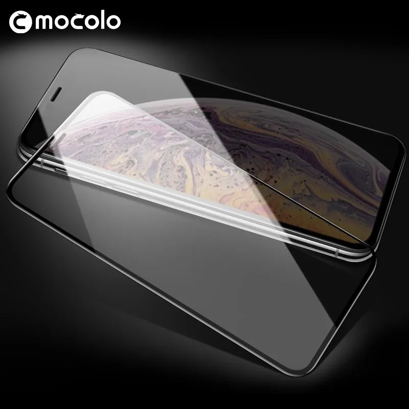 New Mocolo HD Tempered Glass Film for iPhone XS XR Max Full Cover Silk Screen Explosion-proof Protector | Мобильные телефоны и