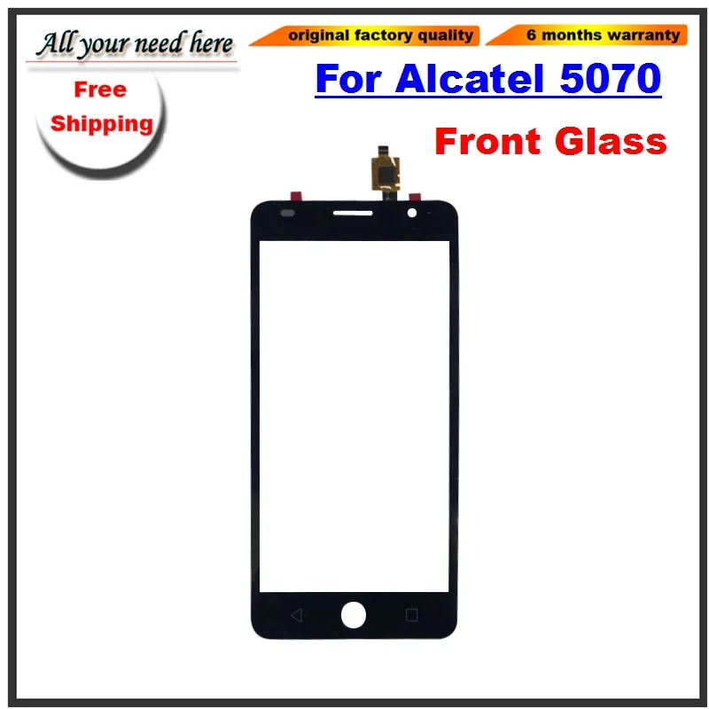 5 0 &quotсенсорный экран Переднее стекло для Alcatel One Touch Pop Star 4G OT5070 5070 5070X 5070D