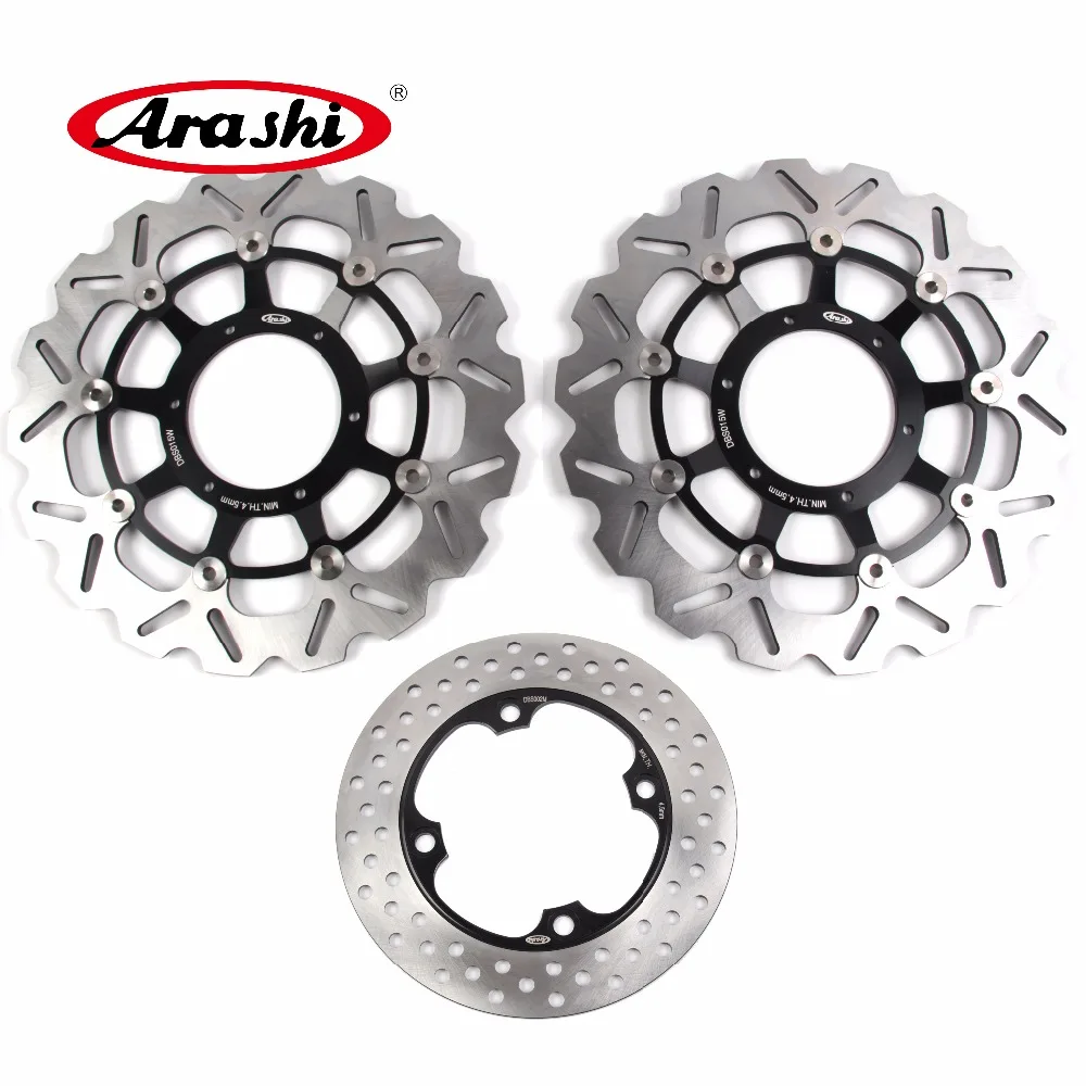 ARASHI для HONDA CBR600RR CBR 600 RR CBR600-RR тормозной диск с ЧПУ передние задние тормозные диски 600RR черный