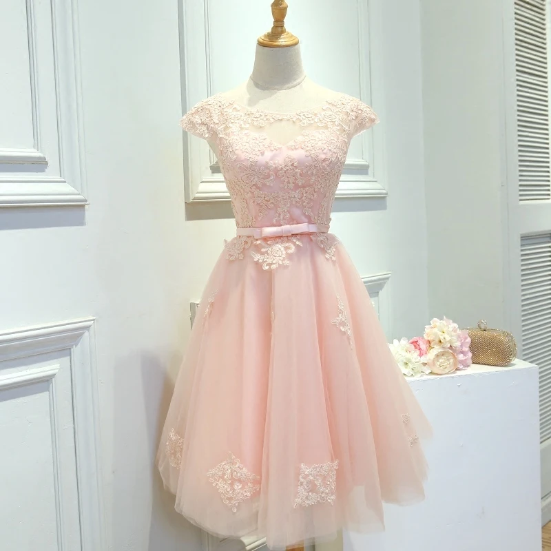 Короткие платья для выпускного кружевное сексуальное вечернее без рукавов с