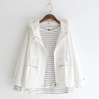 Однотонное пальто для отдыха в Корейском стиле осенняя модная одежда школьниц с