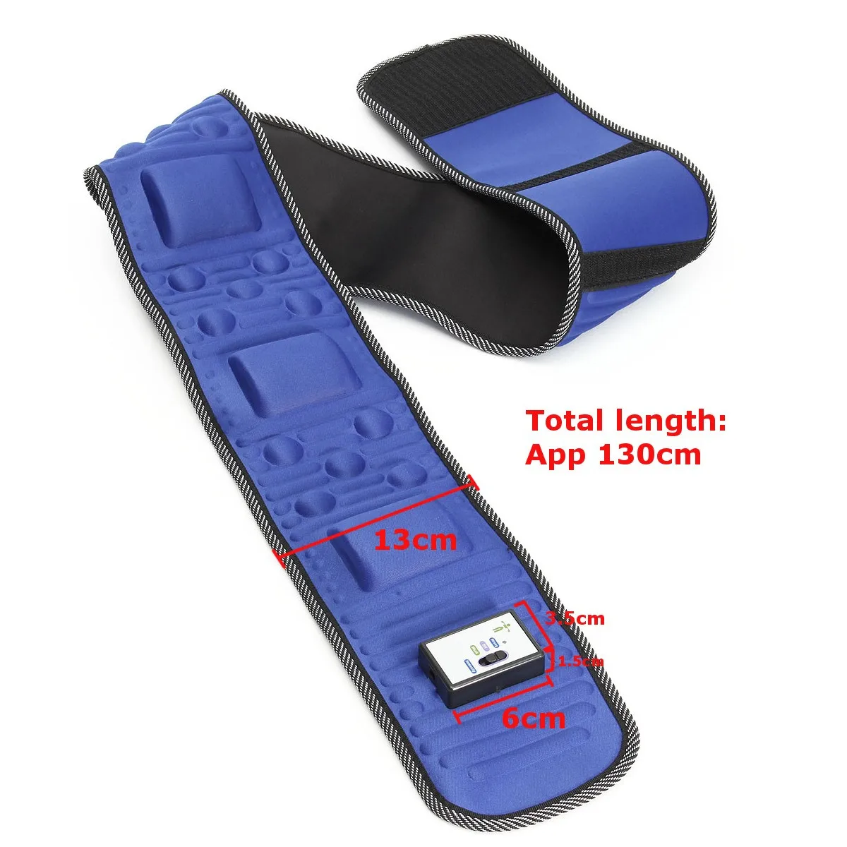 Электрический пояс для похудения фитнес массаж X5 раз Вибрация живота мышцы талии