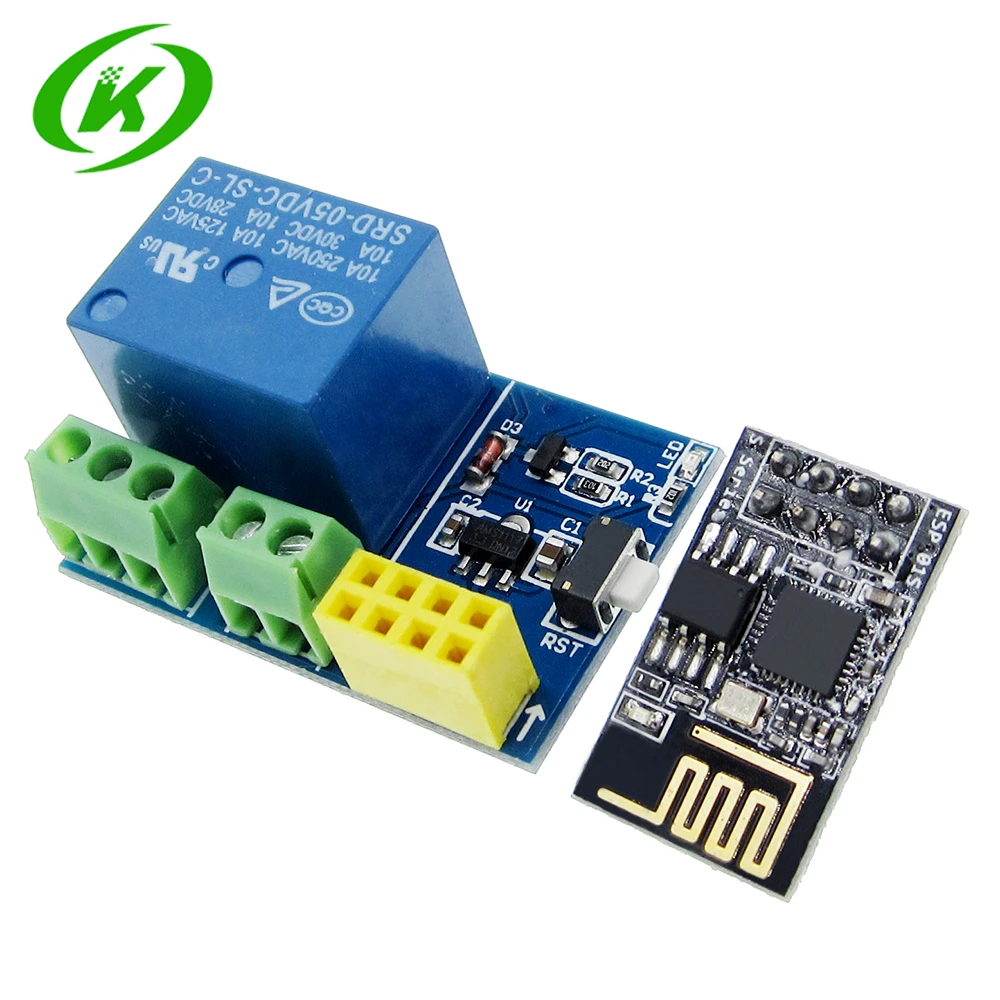 Модуль дистанционного управления для умного дома ESP8266 ESP-01S 5 В Wi-Fi переключатель