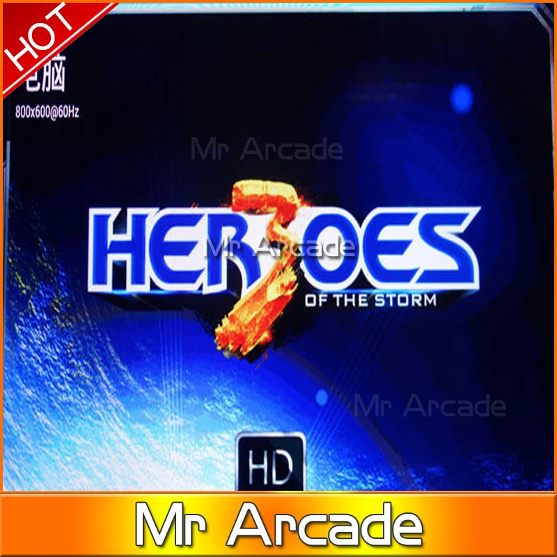 645 в 1 hero storm 3 VGA/CGA выход для LCD/CRT jamma аркадный шкаф игровой автомат игр | Спорт и