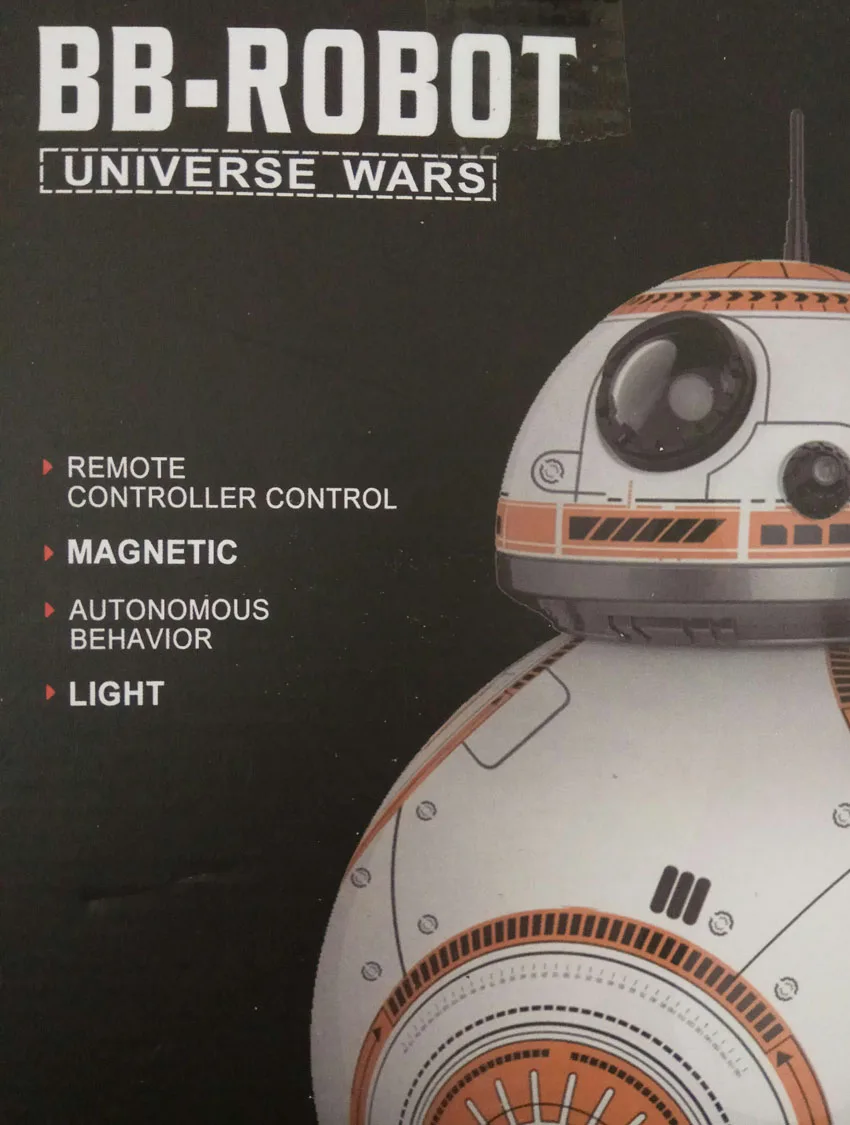 Радиоуправляемый BB-8, BB-9, 2,4G, фигурка с дистанционным управлением, Интеллектуальный робот, BB, фигурка, со звуком, игрушечная машинка для детей