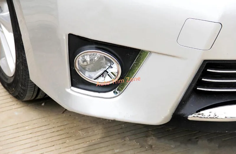 Внешний передний противотуманный светильник ABS 2 шт. круглый для Toyota Corolla E170 2014-2016