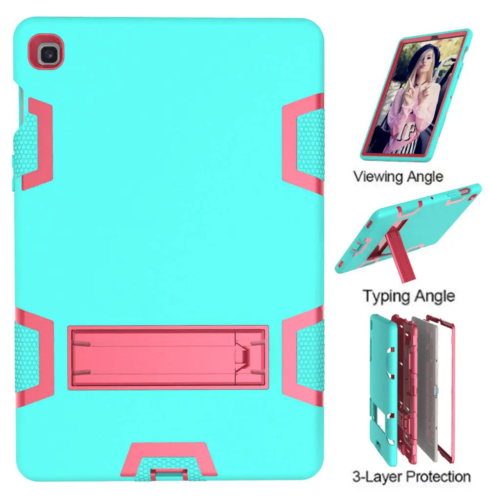 Silicon Shockproof Cover for Samsung Galaxy Tab S5e 10.5 SM-T720 SM-T725 10.5" Tablet Funda Capa Case for Kids+Film+Pen