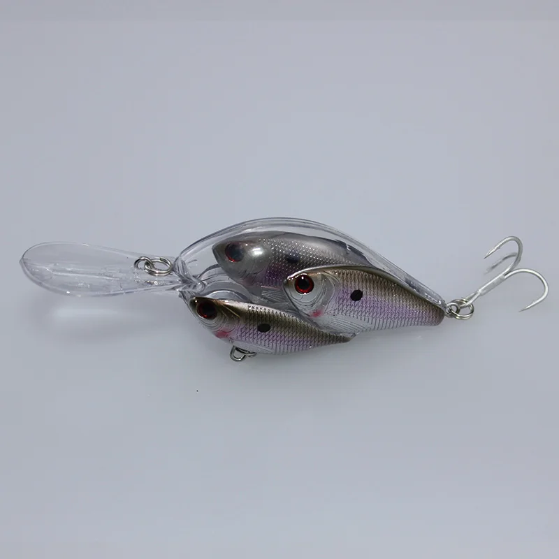 Коричневый Новые рыболовные приманки Япония Swimbait Crankbait воблеры для ловли карпа Camarao искусственная жесткая заглушка приманка 9 см 17 г все для рыбалки - Цвет: Коричневый
