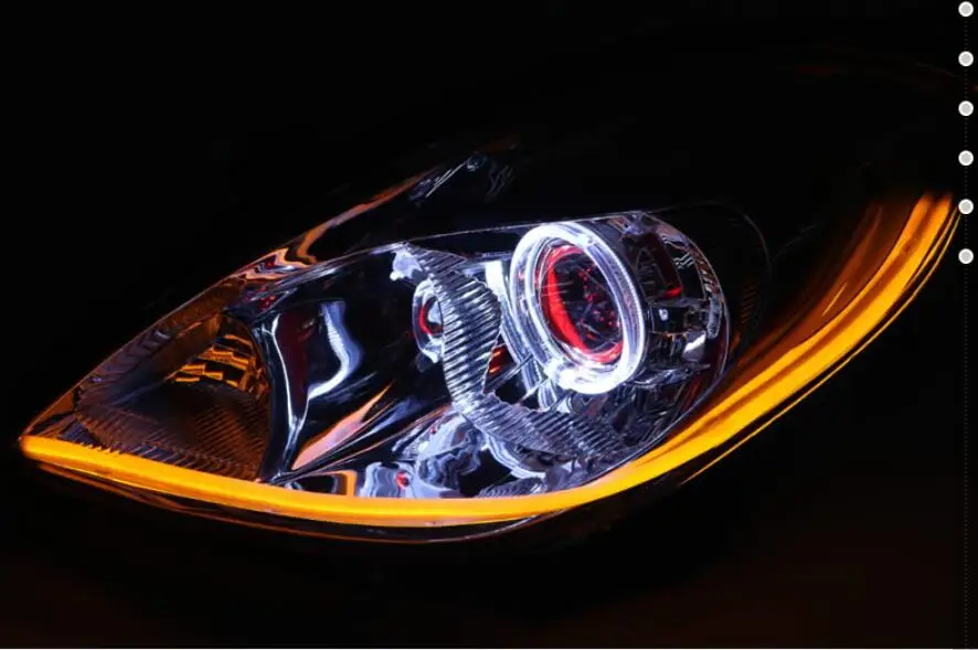 Солнечная фара, 2011~ 2013/~, солнечный противотуманный фонарь, ксенон HID, Versa, Sentra, 2 шт, солнечный задний фонарь, автомобильные аксессуары, солнечный головной свет