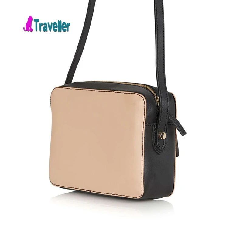 Good Quality Leather Mini Women Messenger Bag Circle Crossbody Bags Shoulder Famous Brand Handbag Purses | Багаж и сумки