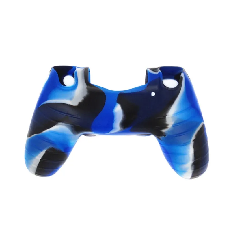 Разноцветный Камуфляжный силиконовый резиновый чехол накладка для PS4