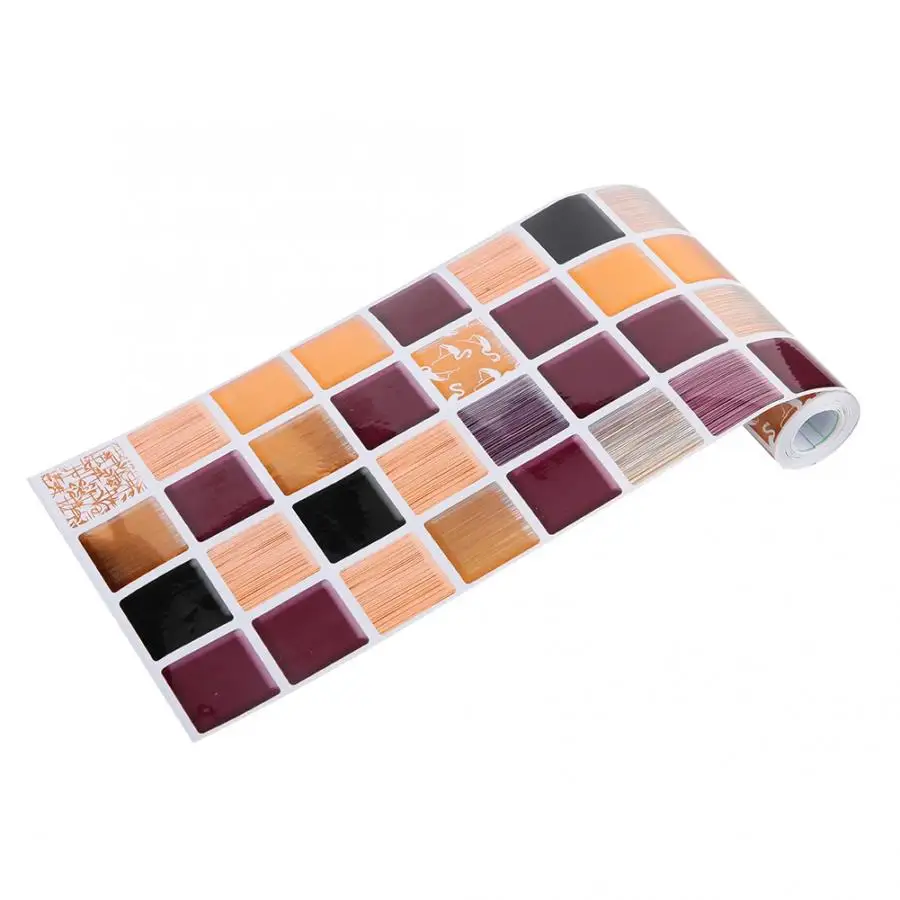 Водонепроницаемые настенные наклейки самоклеющиеся мозаичные узоры DIY стикеры