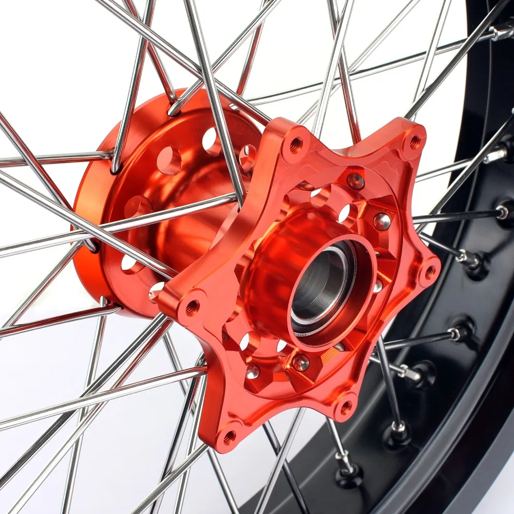 BIKINGBOY 17*3 5 17*5 0 Передние Задние колесные диски концентраторы для KTM SX F 250 350 450 2015 2016