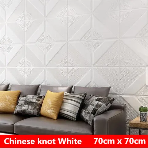 Chinese knot White Стиль крыши украшения обои 3d стерео наклейки на стены водонепроницаемый Потолок наклейка спальня потолок самоклеящиеся обои - Цвет: Chinese knot White