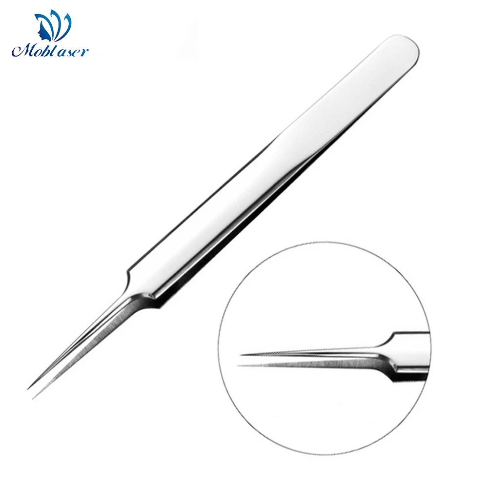 Угревая игла из нержавеющей стали удаление белая головка пятен Пинцет лицо