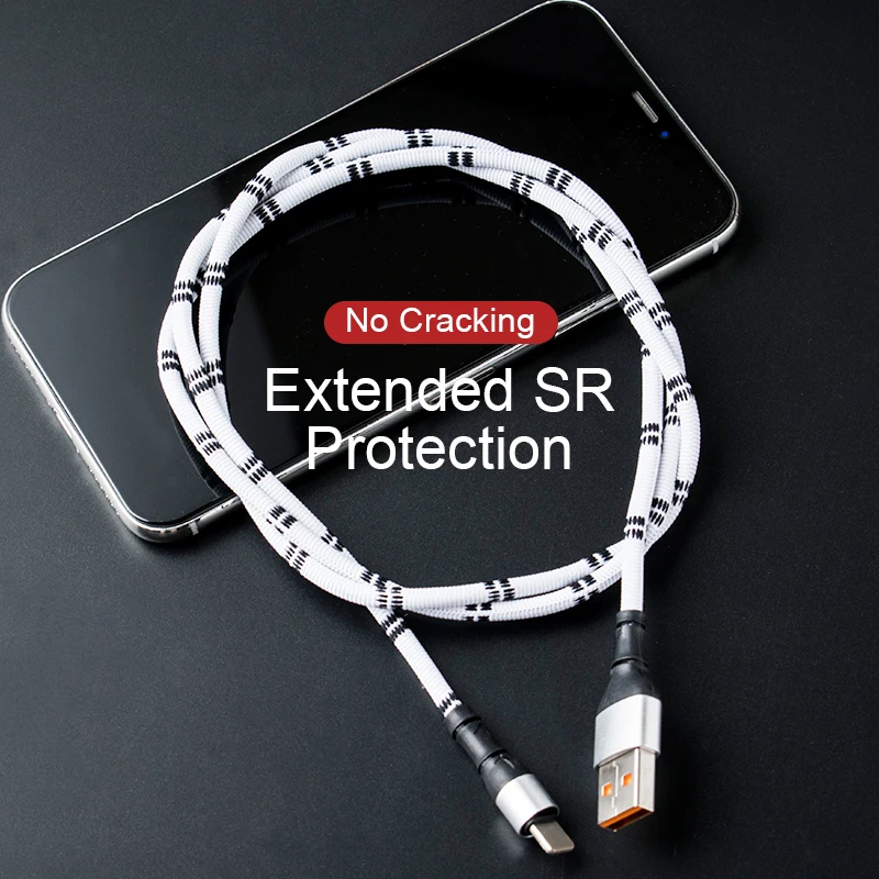 Usb-кабель Ersuki для iPhone X, XS, MAX, XR, 8, 7, 6, 5S plus, кабель для быстрой зарядки, зарядное устройство для мобильного телефона, usb-кабель для передачи данных, адаптер