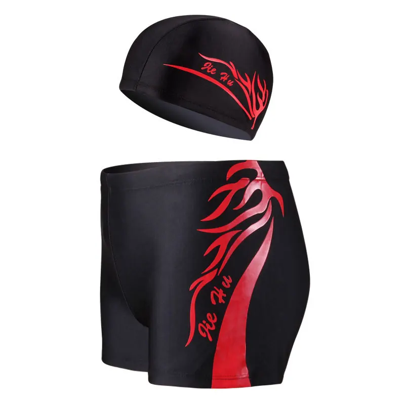 2018 новые купальники сексуальные мужские плавки Мужская кепка и шорты размера