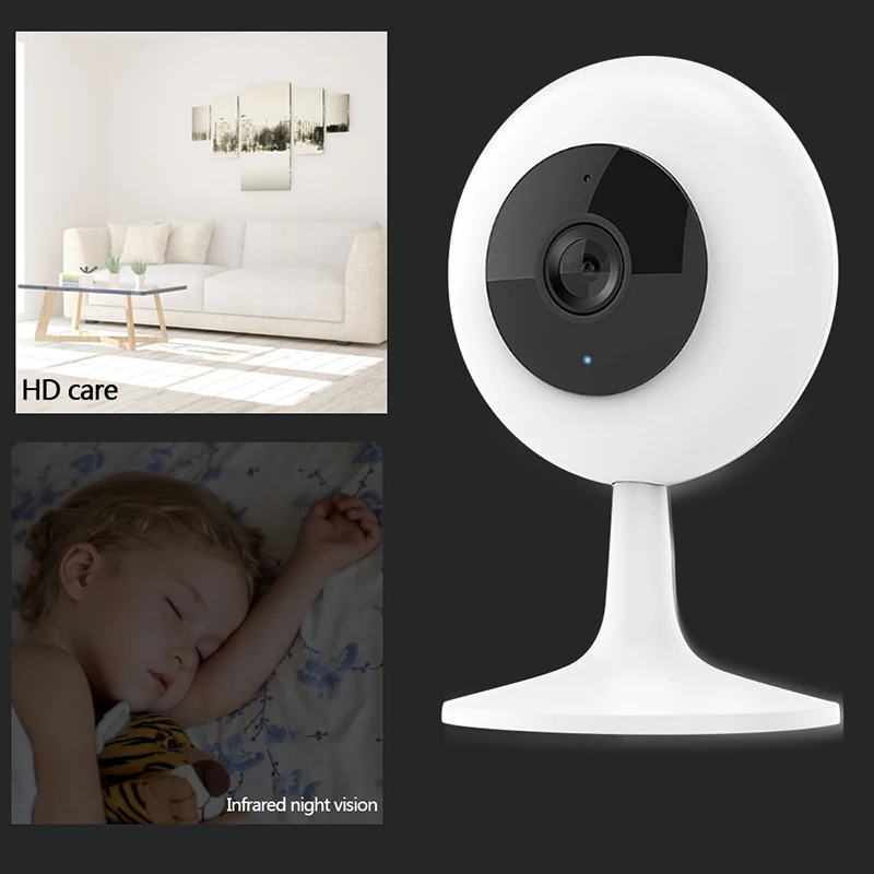 Оригинальная умная камера Xiaomi Mijia 720P HD беспроводная Wi Fi инфракрасное ночное