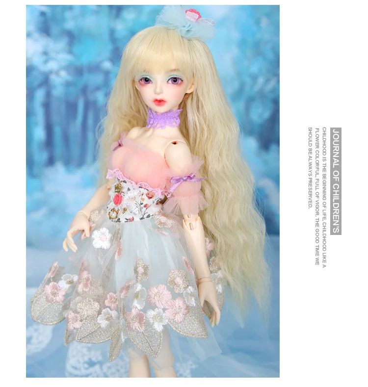 BJD Кукла Одежда 1/4 милое платье Кукла Одежда FL Fairyline для Minifee девушка тело кукла аксессуары Fairyland luodoll