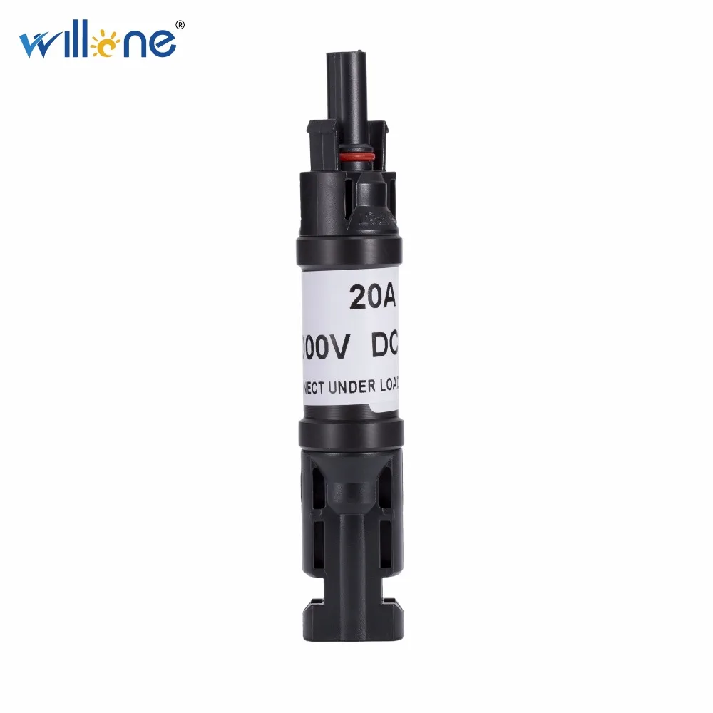 Willone 5pcs free shiiping IP67 20A DC1000V Solar diode connector holder for solar system | Обустройство дома
